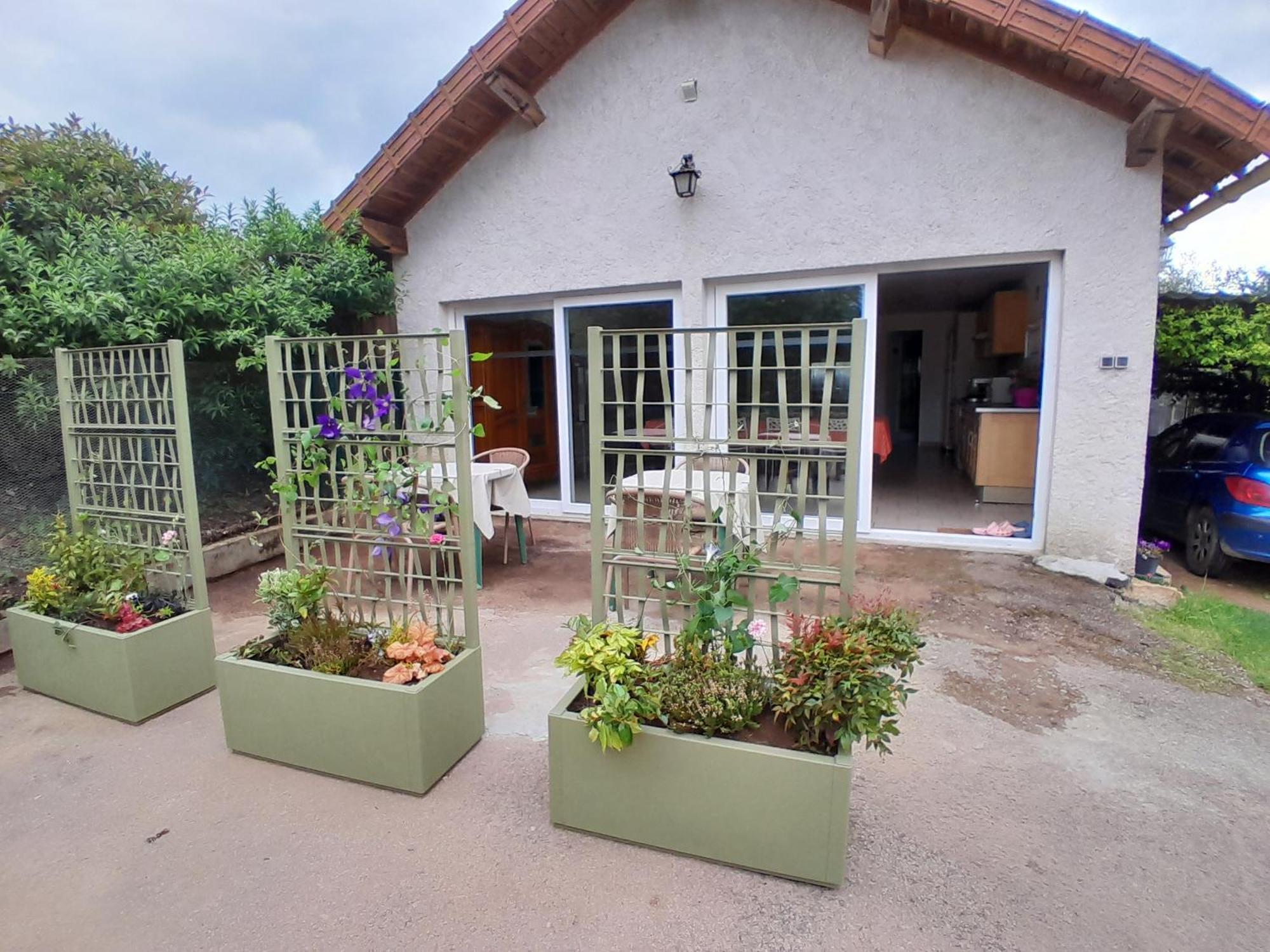 Chambres D Hotes Au P'Tit Bonheur Campagnard Jarnosse Exterior foto